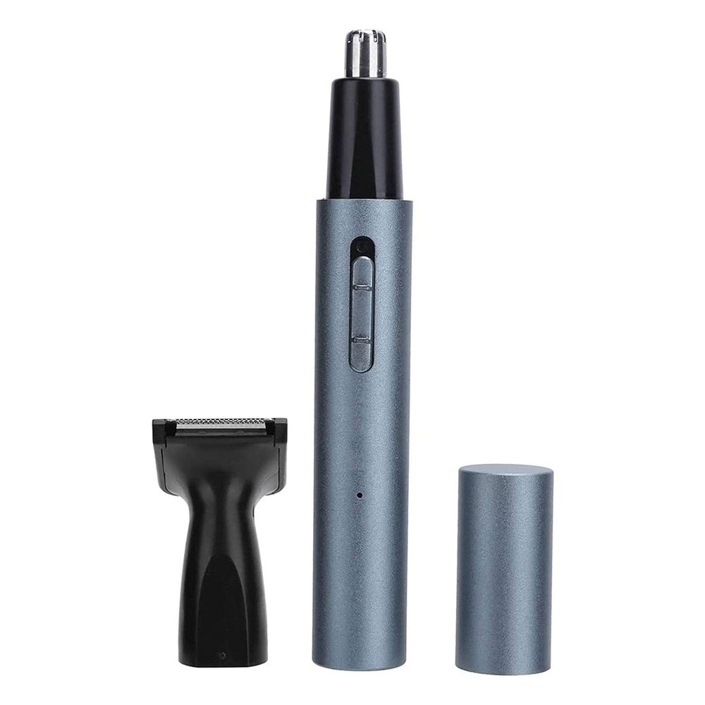 CAFFIA Nose and Ear Hair Trimmer  Painless Precision Tool with Rechargeable Battery, Wet/Dry, Easy to Clean