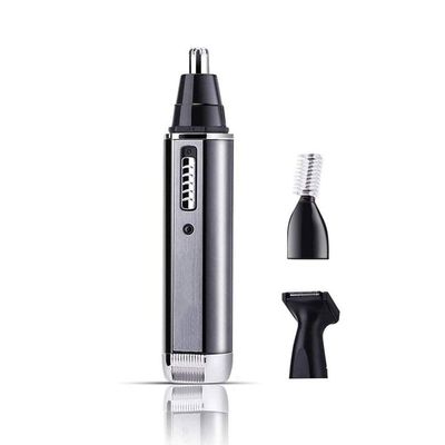 CAFFIA Ear Nose Hair Trimmer for Men Women Rechargeable Electric Facial Hair Trimmer,Professional Waterproof for Nose Ear, Wet/Dry Nose Hair Clipper, Stainless Steel Rotation Head