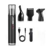 CAFFIA Ear and Nose Hair Trimmer, Trimmer & Detailer for Hygienic Grooming with Rinseable, Interchangeable Heads for Eyebrows, Nose, Ears, & Other Detailing, USB Rechargeable view 1