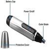 CAFFIA Nose and Ear Hair Trimmer,USB Rechargeable Nose Hair Trimmer,Professional Painless Ear Nose Hair Trimmer Clippers for Men and Women,Waterproof Dual Edge Blades for Easy Cleaning view 4