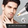 CAFFIA Ear, Nose & Brow Trimmer Clipper  Painless Eyebrow & Facial Hair Detail Trimmer for Men view 3