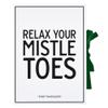 Bella Sleep + Spa Christmas Foot Roller Massage Tool Pad Gift Boxed, 1-Piece, Relax Your Mistle Toes view 1