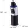 CAFFIA Nose Hair Trimmer - Ear Facial Hair Removal Clipper for Men, Shaver, Water Resistant Dual Edge Blades view 2