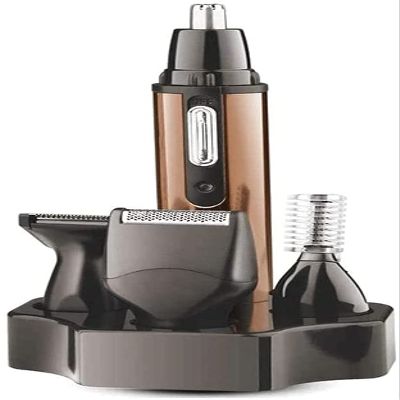 CAFFIA Ear and Nose Hair Trimmer Clipper - Professional Eyebrow & Facial Hair Trimmer for Men Women, Trimmer with Waterproof, Easy Cleansing