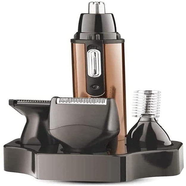 CAFFIA Ear and Nose Hair Trimmer Clipper - Professional Eyebrow & Facial Hair Trimmer for Men Women, Trimmer with Waterproof, Easy Cleansing