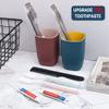 100 Pack Disposable Toothbrushes Bundle with 100 Pack Hotel Vanity Kit Cotton Swabs view 2