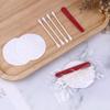 100 Pack Disposable Toothbrushes Bundle with 100 Pack Hotel Vanity Kit Cotton Swabs view 4