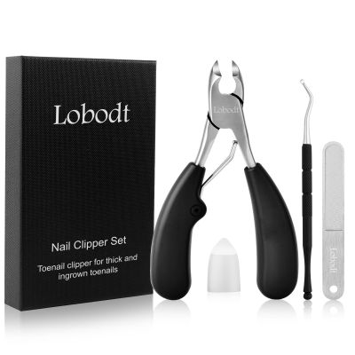 Lobodt Nail Forceps,Nail Clipper for Ingrown or Thick Nail,Heavy Duty Toenail Clippers, Upgraded Toe Nail Clippers for Men, Professional Toenail Clippers for Thick Nails for Seniors