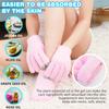 4PCS Touch Screen Moisturizing Gloves and Sock, Spa Moisturizing Therapy SockGlove, Soften Repairing Dry Cracked, Hands Feet Skin Care, Effective in Repair Dry and Chapped Hands and Feet Skin Care view 3