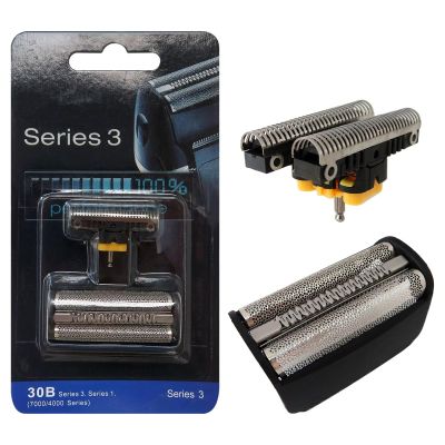 30B Shaver foil &Cutter Head Shearing Blade Replacement for Br-aun 3 Series 7504, 7505, 7510, 7511, 7514, 7515, 7516, 7763, 7783, 7785, 7765(Plastic Sealed Packaging)