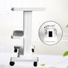 LOHISHILO Beauty Salon SPA Trolley Cart Pedestal Acrylic Cart Wheel Machine Assembled Rolling Cart, for Hospitals, Clinics, Dentistry view 2