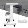 LOHISHILO Beauty Salon SPA Trolley Cart Pedestal Acrylic Cart Wheel Machine Assembled Rolling Cart, for Hospitals, Clinics, Dentistry view 4