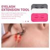 FOMIYES 3Pcs Eyelash Extension Forehead Pads - Soft Cloth Lash Accessories for Lash Techs, Reusable Eyelash Grafting Mat for Home Use view 3