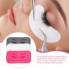 FOMIYES 3Pcs Eyelash Extension Forehead Pads - Soft Cloth Lash Accessories for Lash Techs, Reusable Eyelash Grafting Mat for Home Use view 4