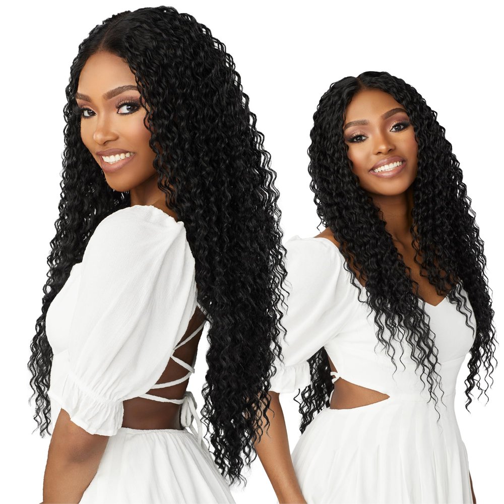 Sensationnel Dashly Wig - Unit 33 Non Lace Cap Ready to Wear Ear to Ear Lacepart Synthetic (BALAYAGEGOLD)