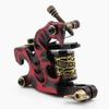 1 Pcs Of Red Alloy 10 Wrap Coils Tattoo Machine For Liner Shader view 2