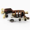 1 Pcs Of Tattoo Motor Machine Alloy Rotary Gun Liner Shader Lightweight Brown Beginner view 3