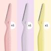 Tinkle Everglow Dermaplane Razor (3 ct), Eyebrow Razor & Face Razors for Women, Peach Fuzz Remover, Dermaplaning Tool, Stainless Steel Blades, Stocking Stuffers view 3