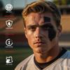 All-Out War 3 Pack Sports Eye Black Stick, Dark Black Pointed Tip for Custom Designs, Face Paint for Baseball, Football, Lacrosse, Softball, Soccer, Hockey view 3
