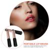 Beaupretty 3pcs Silicone Lip Brush Reusable Lip Balm and Concealer Application Travel-friendly Design view 2
