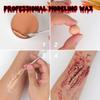 Bowitzki Halloween Makeup Special Effects Oil Face Body Paint Fake Blood Scar Wax Charred Ash Powder with Sponges Brush Halloween Party SFX Cosplay view 3