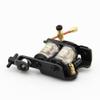 1 Pcs Of Affordable Pro Black Steel Tattoo Machine 10 Wrap Coils For Liner Shader view 4