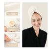 ROLSHOL Extra Large 4 Pack Microfiber Hair Towel Wrap for Women Super Absorbent & Quick Dry Hair Drying Towels with Button, Hair Turbans for Curly Hair Long & Short Hair - Anti-Frizz view 4