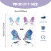 14 Sheets Glitter Butterfly Tattoos Temporary Stickers Waterproof Butterfly Face Tattoo Glitter Fairy Wings Makeup Fake Tattoos For Fairy Princess Party Birthday Party Favor Gifts view 2
