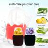 2Pack Ice Roller for Face, Qewro Silicone for Tone skin, Reusable Eye Puffiness Relief, Ice Roller Mold for Neck, Facial Roller to Remove Fine Lines Pores Anti Wrinkles (Black and Black) view 3