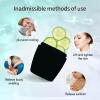 2Pack Ice Roller for Face, Qewro Silicone for Tone skin, Reusable Eye Puffiness Relief, Ice Roller Mold for Neck, Facial Roller to Remove Fine Lines Pores Anti Wrinkles (Black and Black) view 4