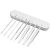 Blackhead Remover 8PCS Stainless Steel Pimple Popper Tool Kit with Portable Metal Case Whitehead Blemish Removal Tool view 1