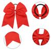 10Pcs Large Bows Ponytail Holder Long Bowknot Hair Bows Elastics Hair Ribbon Hair Rope Ponytail Holder Accessories Elastic Hair Tie Hair Scrunchies with Ribbon Bow, Random Color view 3