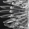Spiral Nail Display Stand Holder for 60 Nail Tips Acrylic Pink view 4