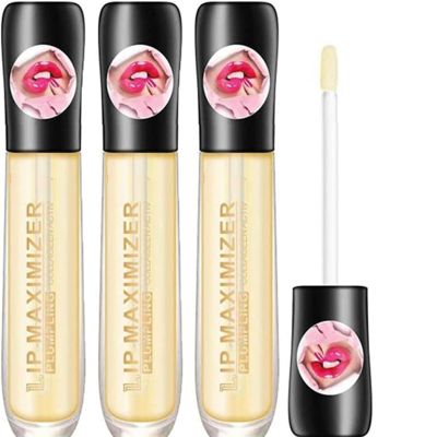 AKAZIC Alicroplct Vitamin E Lip Serum, Natural Lip Plumper & Lip Treatment Serum, Lip Plumper Serum Instant Lip Filler, Eliminates Dry Wrinkles Plumping Gloss.