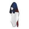 YSYZSDS Crack Puerto Rico Flag Salon Barber Cape - Professional Hairdressing Waterproof Hair Cutting Cape With Adjustable Snap Closure - Haircut Apron For Hair Stylist And Home Use - 55''X66'' view 4