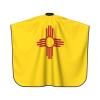 New Mexico State Flag Salon Barber Cape - Professional Hairdressing Waterproof Hair Cutting Cape With Adjustable Snap Closure-Haircut Apron For Hair Stylist And Home Use-55''X66'' view 3