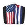 YSYZSDS Usa Cuba Flag Salon Barber Cape - Professional Hairdressing Waterproof Hair Cutting Cape With Adjustable Snap Closure - Haircut Apron For Hair Stylist And Home Use - 55''X66'' view 3