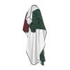 Mexico Paisley Flag Salon Barber Cape - Professional Hairdressing Waterproof Hair Cutting Cape With Adjustable Snap Closure-Haircut Apron For Hair Stylist And Home Use-55''X66'' view 4