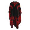 Albanian Flag Salon Barber Cape - Professional Hairdressing Waterproof Hair Cutting Cape With Adjustable Snap Closure-Haircut Apron For Hair Stylist And Home Use-55''X66'' view 1