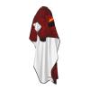 Albanian Flag Salon Barber Cape - Professional Hairdressing Waterproof Hair Cutting Cape With Adjustable Snap Closure-Haircut Apron For Hair Stylist And Home Use-55''X66'' view 4