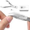 12pcs Stainless Steel Ingrown Toenail Tools Kit, Nail Treatment Pedicure Tools Toenail Clippers Tool Set view 2