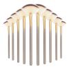 Amaxiu Fan Brushes for Facials, Ultra Slim Soft Facial Fan Applicator Brushes Professional Blending Makeup Brush with Comfortable Wood Handle for Mask Mud Cream Makeup Esthetician(10 Pcs, Wooden) view 1