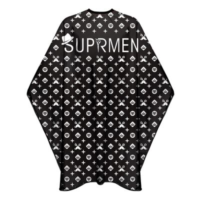 Barber Capes for Men Professional Haircut Capes with Snaps Salon Capes for Stylist -63"*56"(Black)