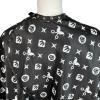Barber Capes for Men Professional Haircut Capes with Snaps Salon Capes for Stylist -63"*56"(Black) view 2
