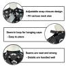 Barber Capes for Men Professional Haircut Capes with Snaps Salon Capes for Stylist -63"*56"(Black) view 3