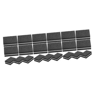 minkissy 150pcs Block Nail Files Dual-Sided Sponge Nail File for Manicure and Pedicure Compact and Portable Sanding Block for Home and Salon Use