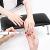 Merterfly Arm Rest for Nails, Sturdy Nails Arm Rest for Nail Tech with Space for Nail Lamp, Reduces Back Pain, Easy Clean Hand Rest for Manicures and Pedicures (Black) view 3