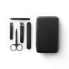 MANSCAPED Shears 3.0, 5-Piece Precision Mens Nail Grooming Travel Kit, Stainless Steel Manicure Set with Fingernail & Toenail Clippers, Nail File, Slant Tip Tweezers, Cuticle Scissors, Travel Case view 1