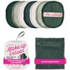 The Original Makeup Eraser 7-Day Set, Erase All Makeup with Just Water, Including Waterproof Mascara, Eyeliner, Foundation, Lipstick, Sunscreen, and More! Eat Your Greens Neutrals, 7ct. view 1