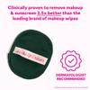 The Original Makeup Eraser 7-Day Set, Erase All Makeup with Just Water, Including Waterproof Mascara, Eyeliner, Foundation, Lipstick, Sunscreen, and More! Eat Your Greens Neutrals, 7ct. view 3